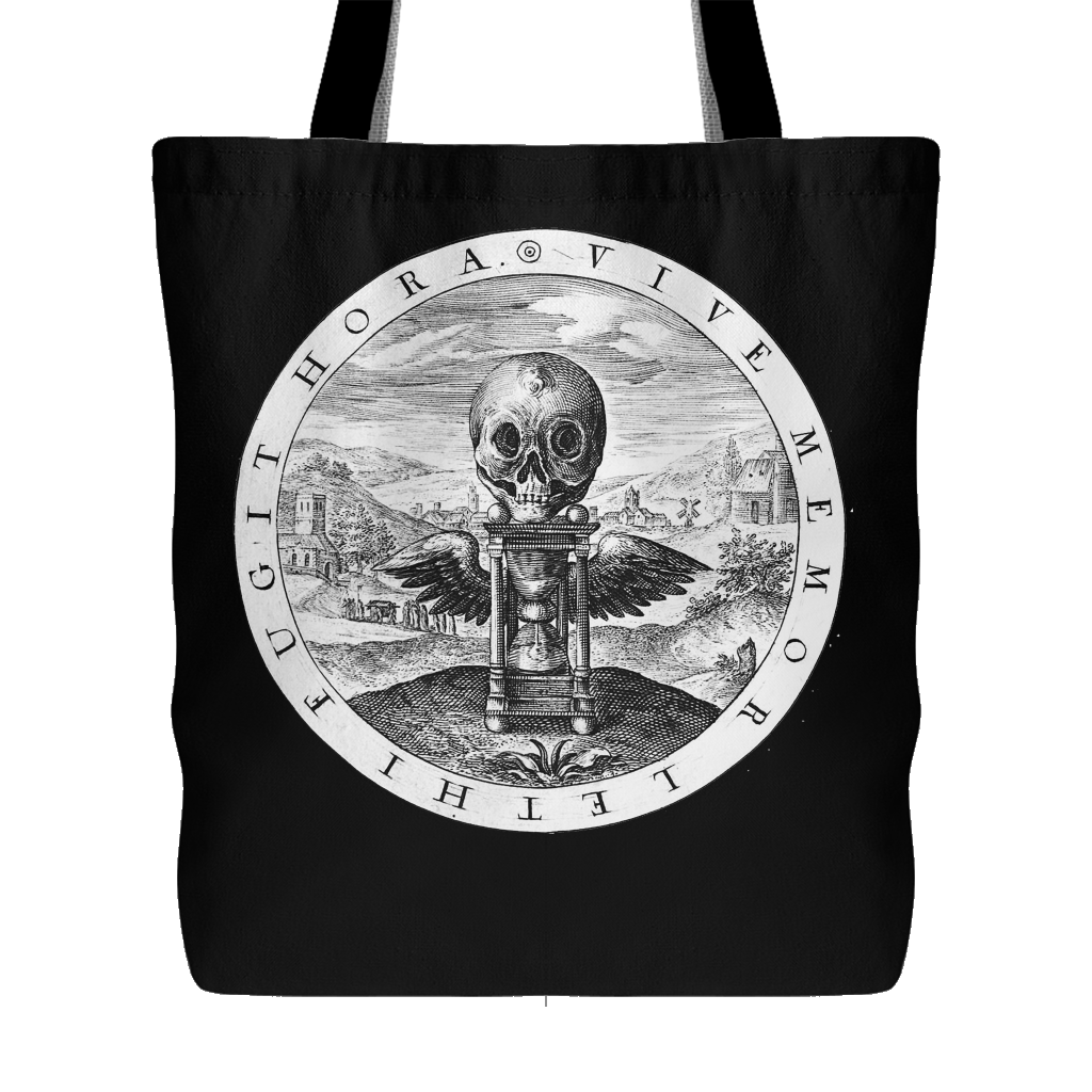 Vive Memor Leti Fugit Hora tote bag - Live Mindful of Death, the
