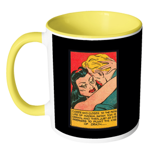 Madame Satan - Kiss of Death coffee mug B&W