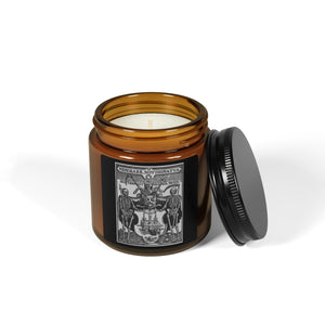 Scented Soy Candle (Multi-Size, Amber Jar)