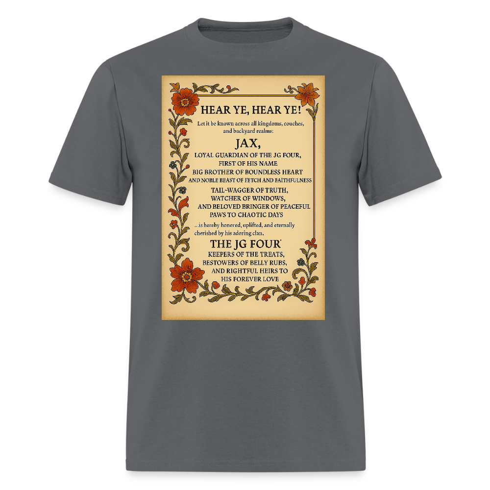 Jax Royal Scroll - charcoal