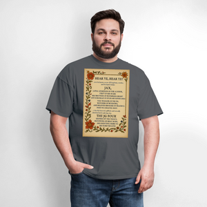 Jax Royal Scroll - charcoal