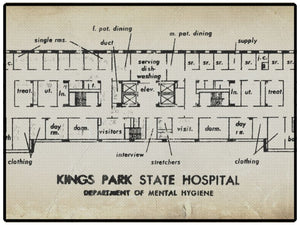 Kings Park State Hospital Floor Plan on Floor Mat