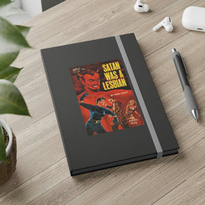 Satan Was a Lesbian Color Contrast Notebook - Ruled