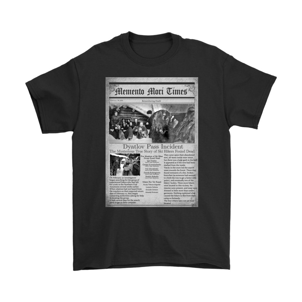 Teelaunch Dyatlov Pass T