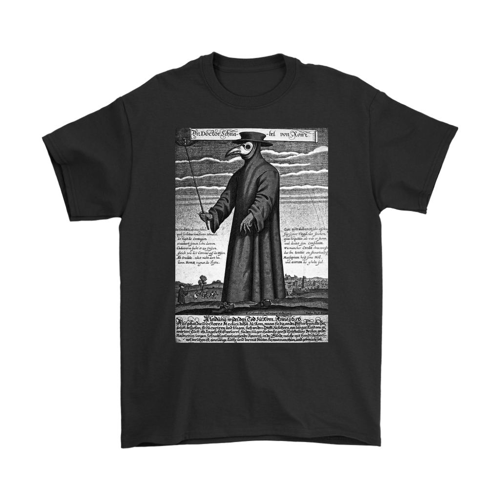 Plague Doctor image on T Shirt