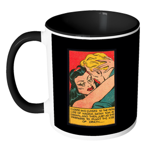 Madame Satan - Kiss of Death coffee mug B&W