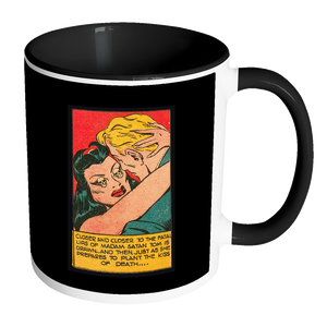 Madame Satan - Kiss of Death coffee mug B&W
