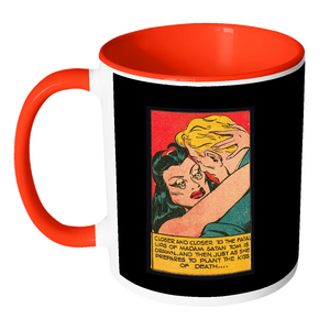 Madame Satan - Kiss of Death coffee mug B&W
