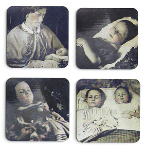 Post Mortem Photographs Coaster Set