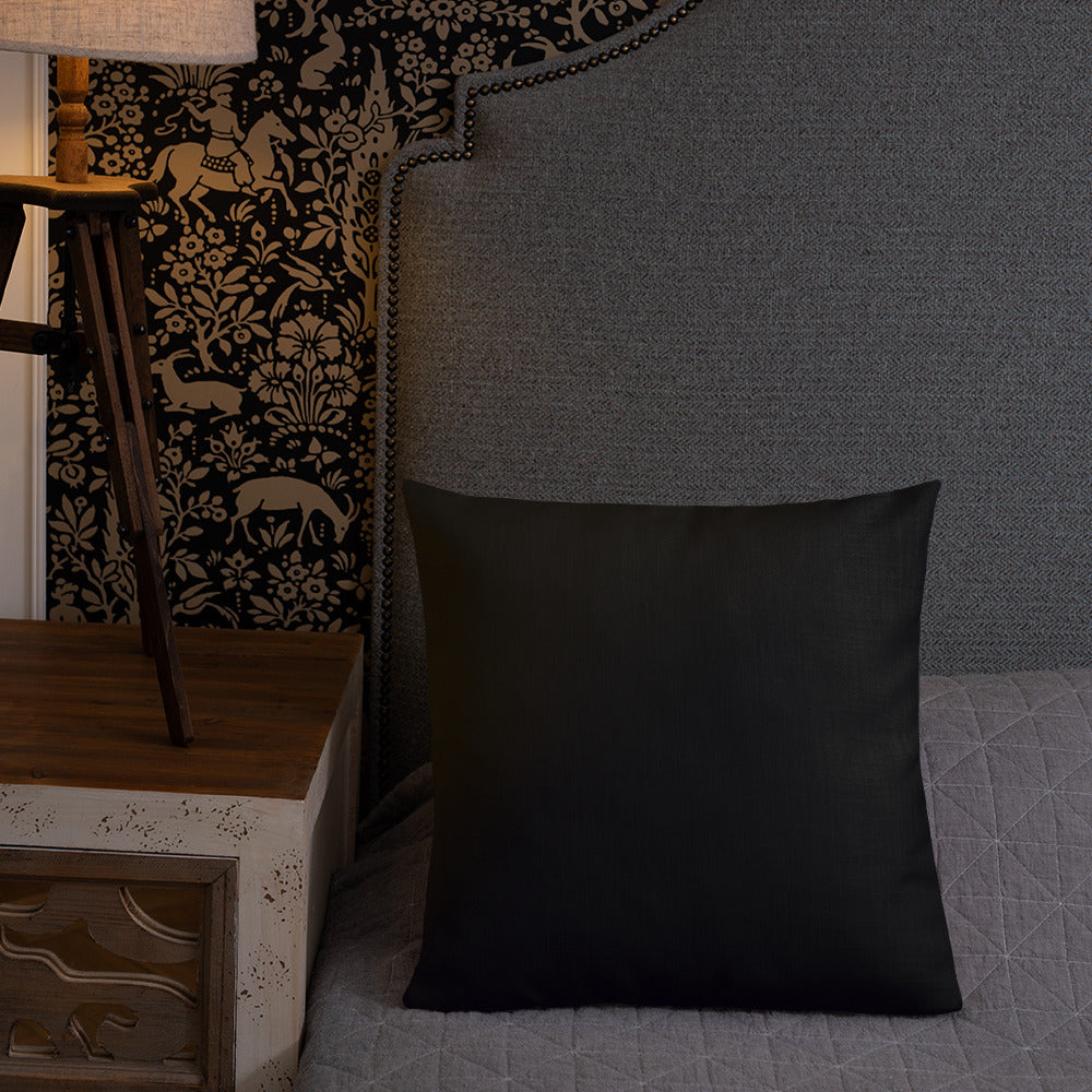 Post-Mortem photo Pillow. 18" x 18" decorative pillow with unique post mortem picture. Memento Mori Inc