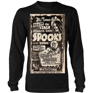 It's Terrorific! Oversize image Spook show Long Sleeve T