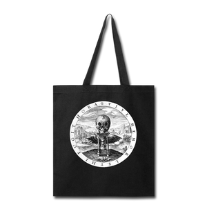 Vive Memor Leti Fugit Hora tote bag - Live Mindful of Death, the Hour Flies - black
