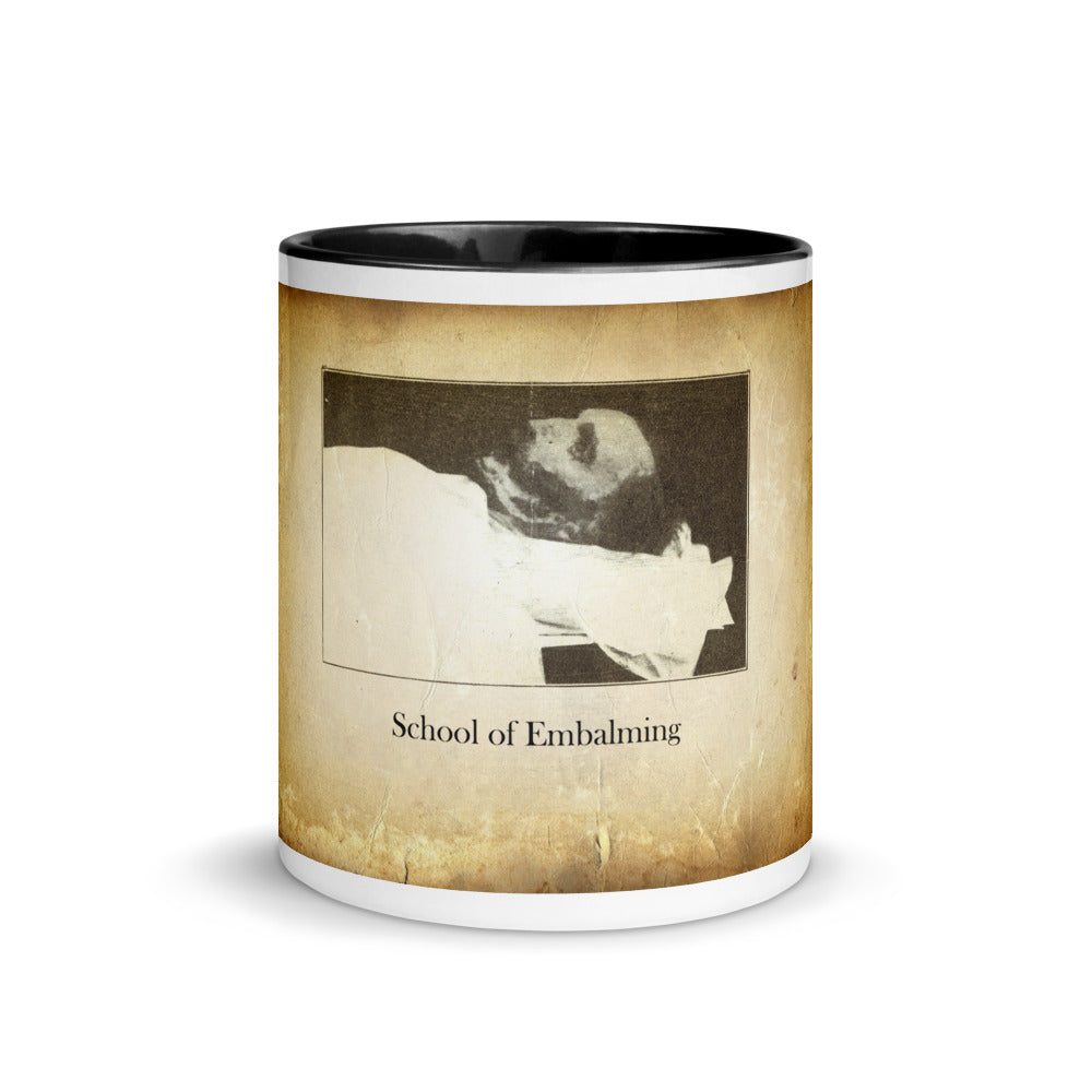 School of Embalming Coffee Mug, 11 oz